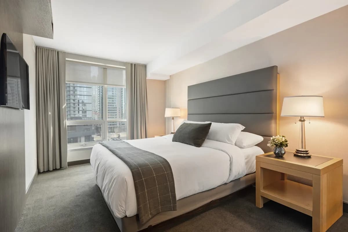 A branded hotel room — stock photograph, not this property