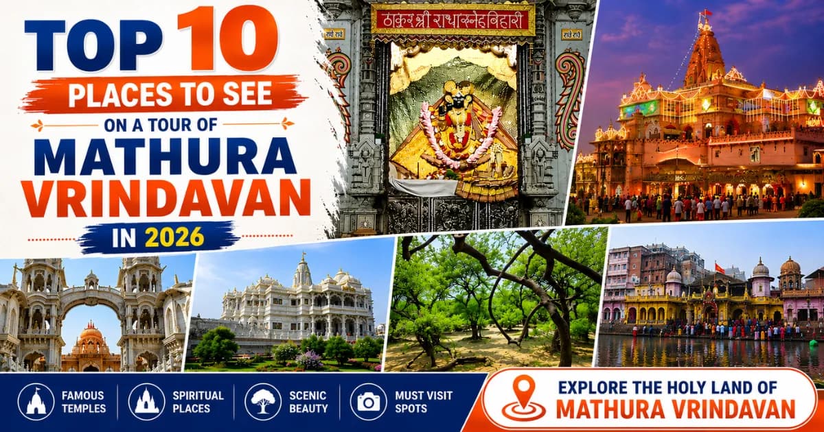 Top 10 Places to See on a Tour of Mathura Vrindavan in 2026 — Mathura Vrindavan — Experience My India