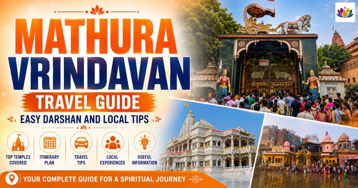 Mathura Vrindavan Travel: Guide Easy Darshan and Local Tips — Mathura Vrindavan — Experience My India