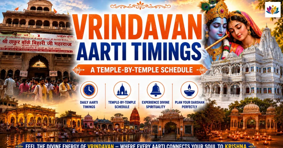 Vrindavan Aarti Timings: A Temple-by-Temple Schedule — Mathura Vrindavan — Experience My India