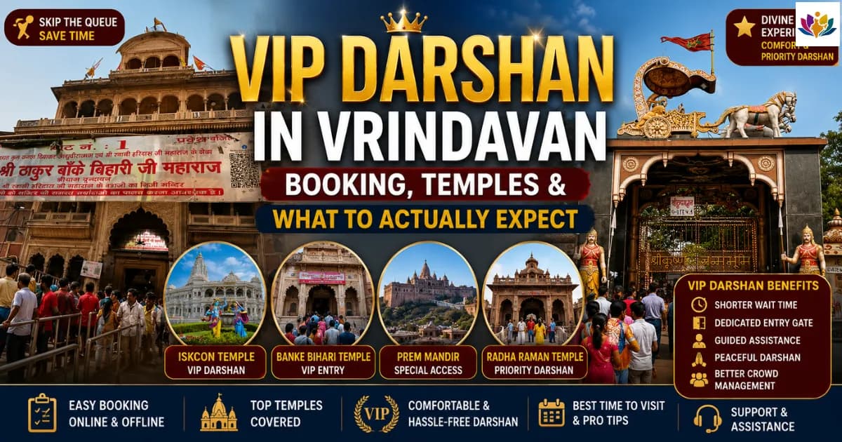 VIP Darshan in Vrindavan: Booking, Temples & What to Actually Expect — Mathura Vrindavan — Experience My India