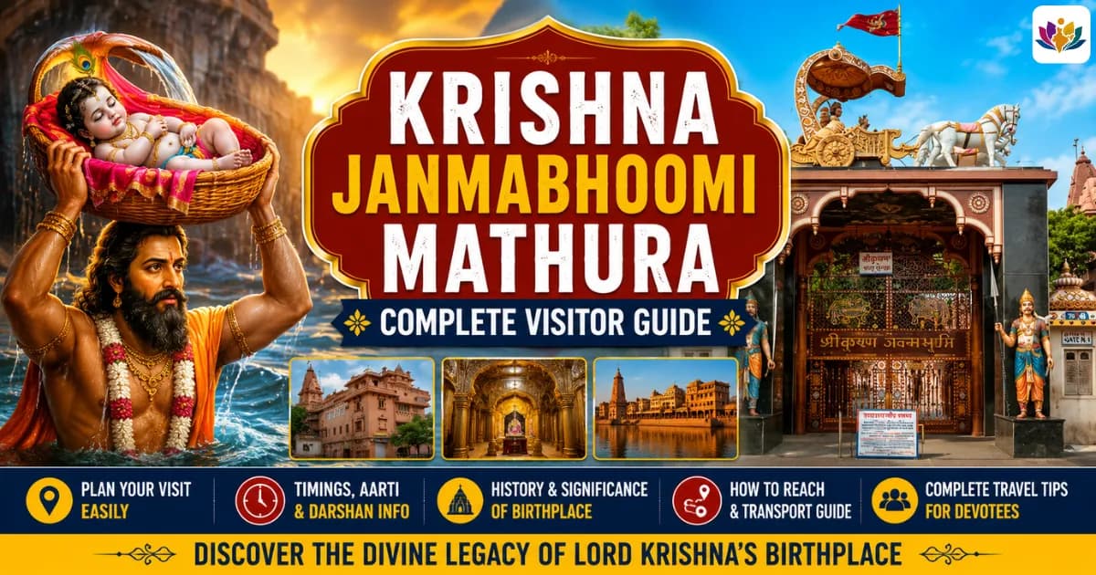 Krishna Janmabhoomi Mathura - Complete Visitor Guide 2026 — Mathura Vrindavan — Experience My India