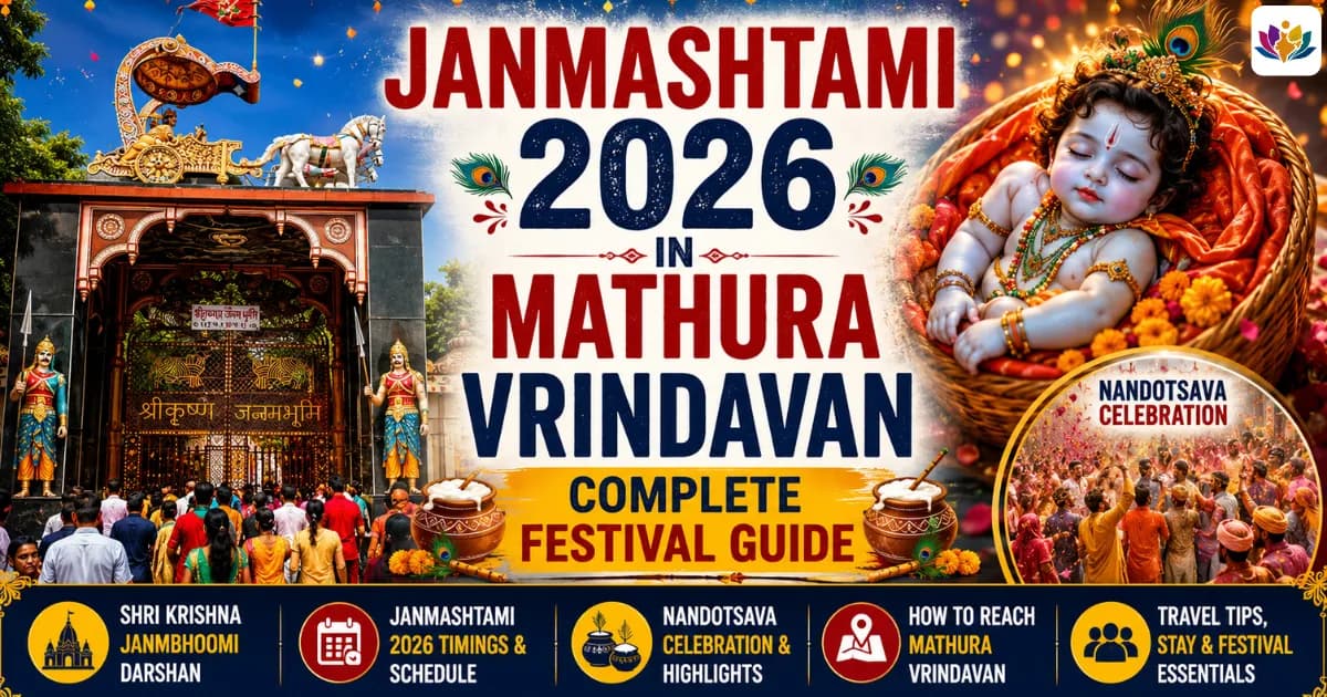 Janmashtami 2026 in Mathura Vrindavan: Complete Festival Guide — Mathura Vrindavan — Experience My India