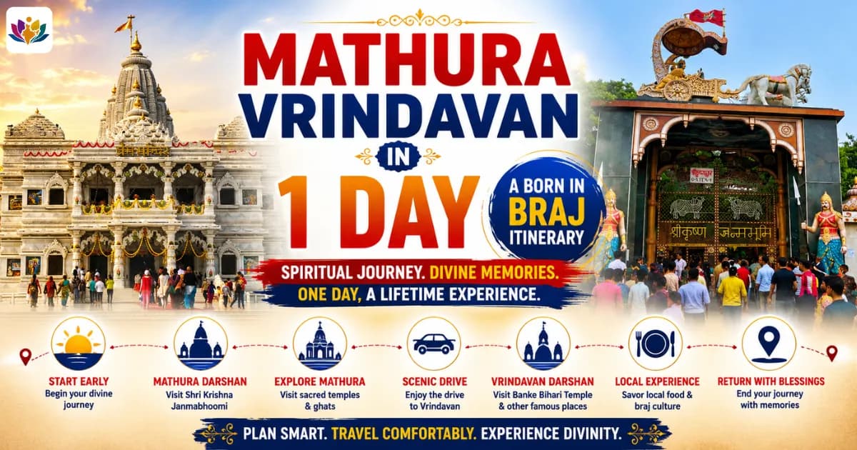 Mathura Vrindavan in 1 Day: A Born in Braj Itinerary — Mathura Vrindavan — Experience My India