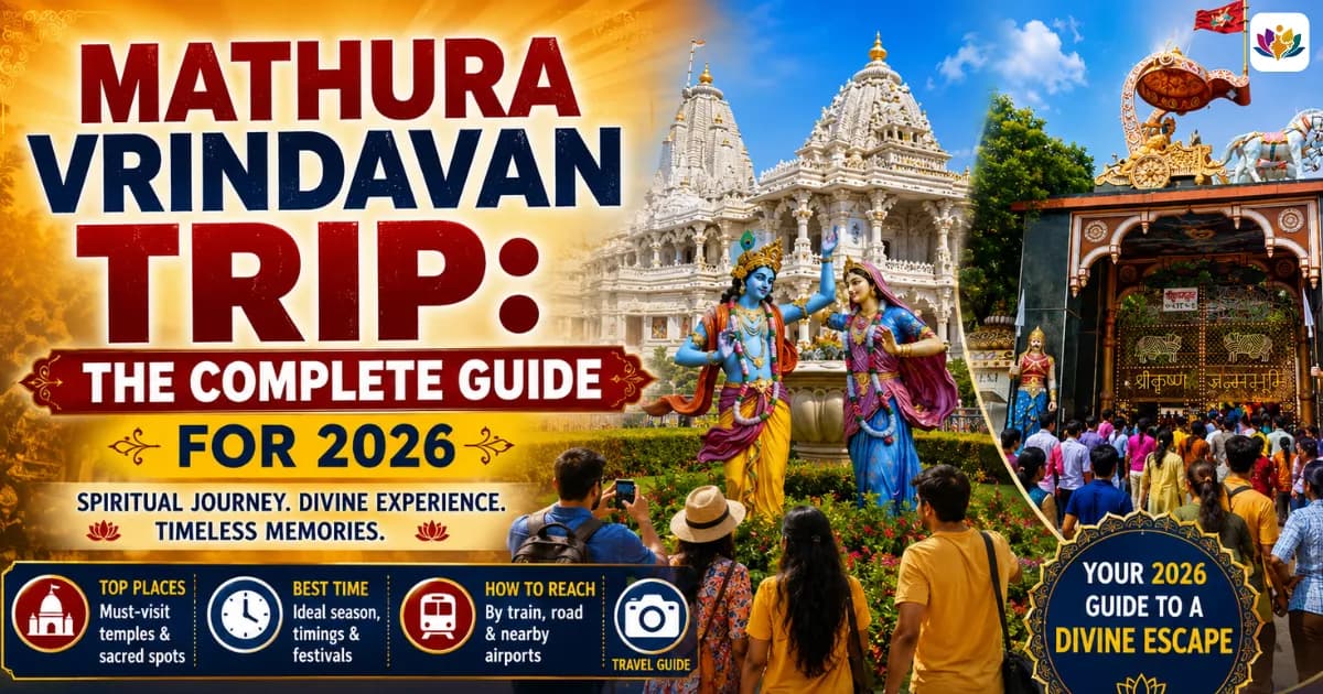 Mathura Vrindavan Trip: the Complete Guide for 2026