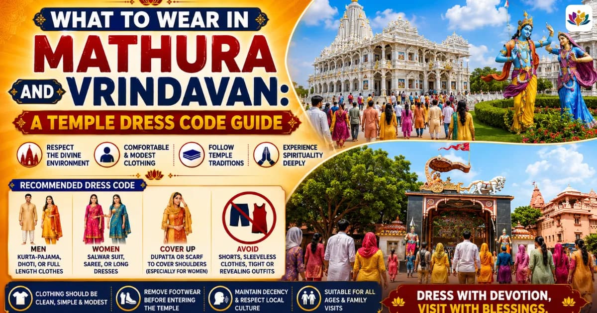 What to Wear in Mathura and Vrindavan: A Temple Dress Code Guide