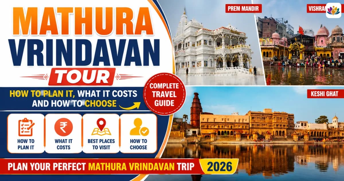 Mathura Vrindavan Tour: How to Plan It, What It Costs and How to Choose — Mathura Vrindavan — Experience My India
