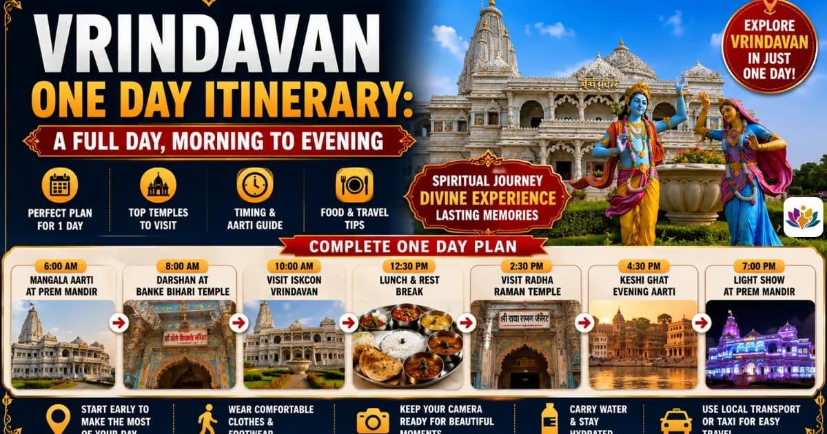 Vrindavan One Day Itinerary: A Full Day, Morning to Evening