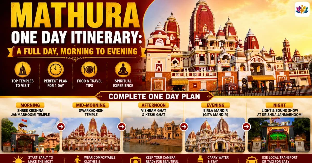 Mathura One Day Itinerary: A Full Day, Morning to Evening