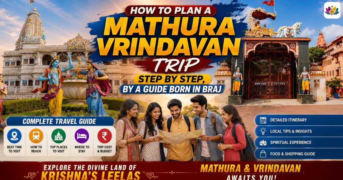 How to Plan a Mathura Vrindavan Trip: Step by Step, by a Guide Born in Braj