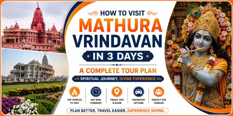 How to Visit Mathura Vrindavan in 3 Days: A Complete Tour Plan