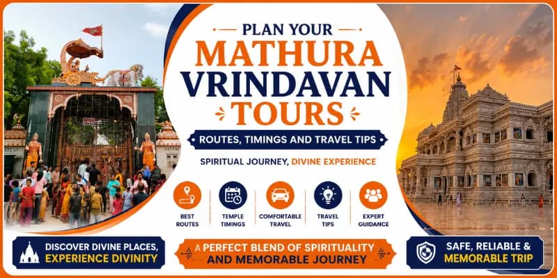 Plan Your Mathura Vrindavan Tours: Routes, Timings and Travel Tips