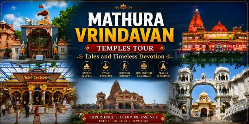 Mathura Vrindavan Temples Tour: Tales and Timeless Devotion