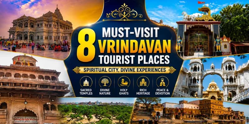 8 Must-Visit Vrindavan Tourist Places — Mathura Vrindavan — Experience My India