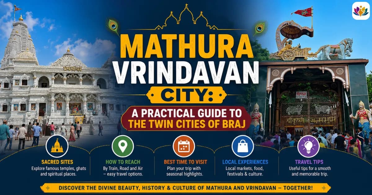 Mathura Vrindavan City: A Practical Guide to the Twin Cities of Braj — Mathura Vrindavan — Experience My India