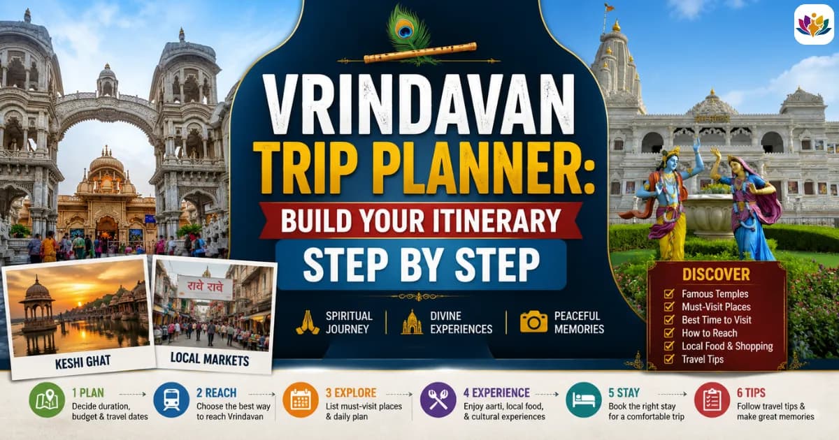 Vrindavan Trip Planner: Build Your Itinerary Step by Step — Mathura Vrindavan — Experience My India