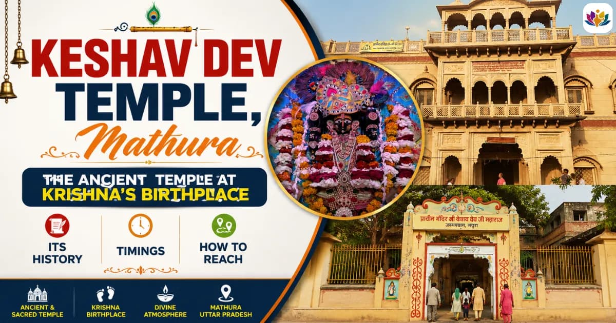 Keshav Dev Temple, Mathura: The Ancient Temple at Krishna’s Birthplace, Its History, Timings and How to Reach — Mathura Vrindavan — Experience My India