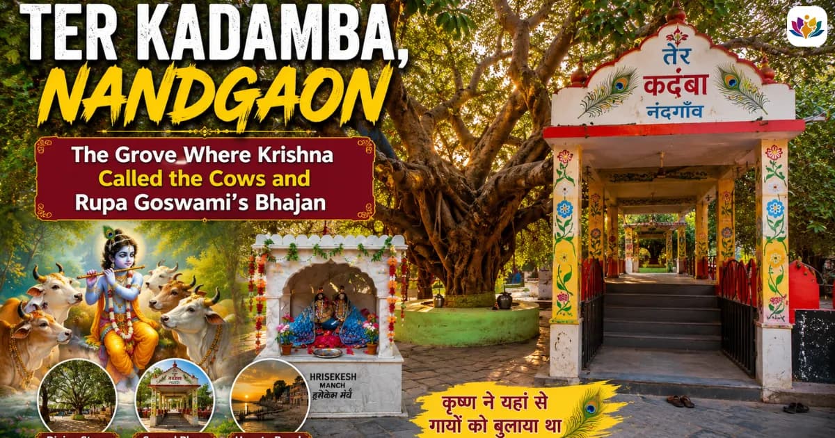 Ter Kadamba, Nandgaon: The Grove Where Krishna Called the Cows and Rupa Goswami’s Bhajan
