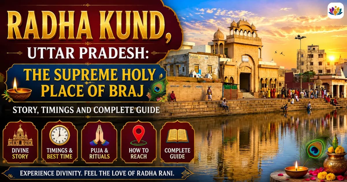 Radha Kund, Uttar Pradesh: The Supreme Holy Place of Braj, Story, Timings and Complete Guide