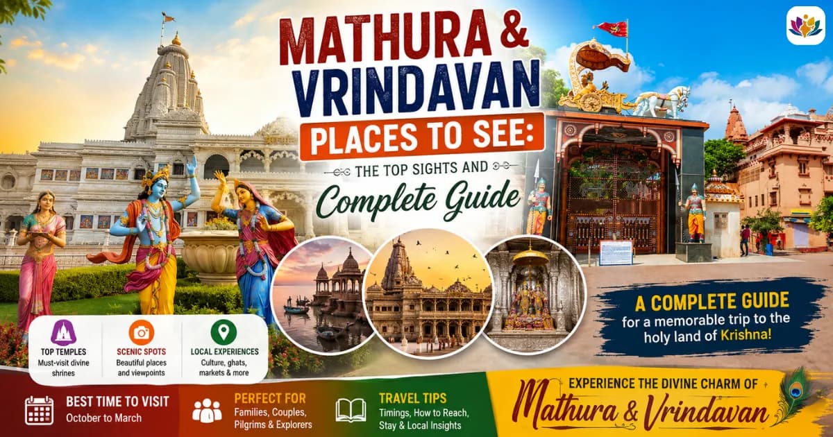 Mathura & Vrindavan Places to See: The Top Sights and Complete Guide — Mathura Vrindavan — Experience My India