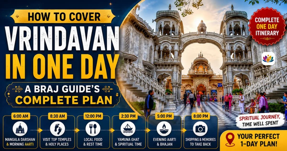 How to Cover Vrindavan in One Day: A Braj Guide's Complete Plan