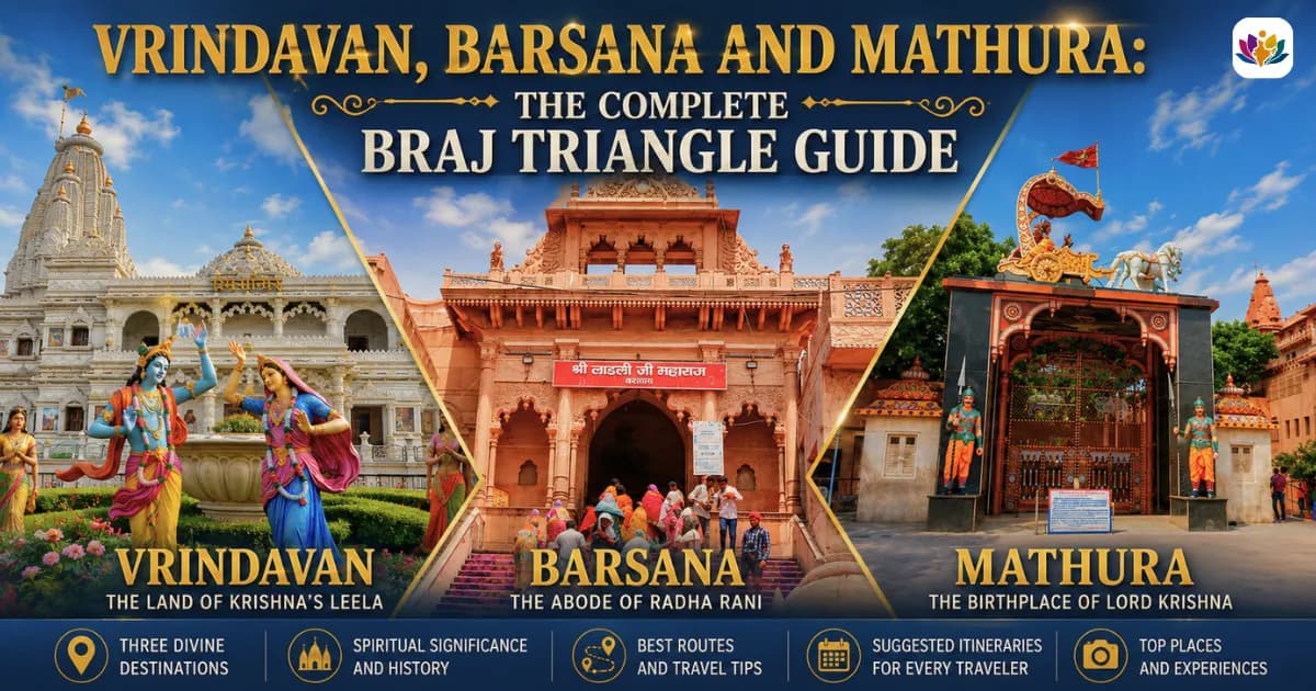 Vrindavan, Barsana and Mathura: The Complete Braj Triangle Guide — Mathura Vrindavan — Experience My India