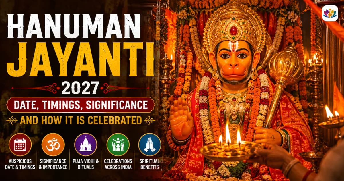Hanuman Jayanti 2027: Date, Timings, Significance and How It Is Celebrated — Mathura Vrindavan — Experience My India