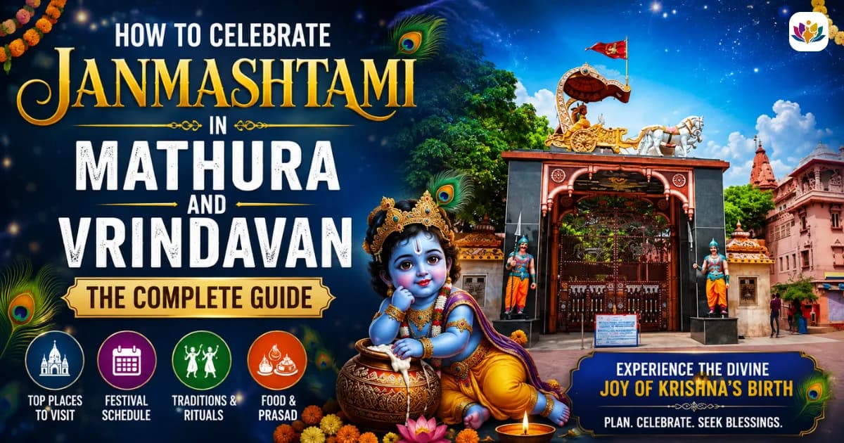 How to Celebrate Janmashtami in Mathura and Vrindavan: The Complete Guide — Mathura Vrindavan — Experience My India