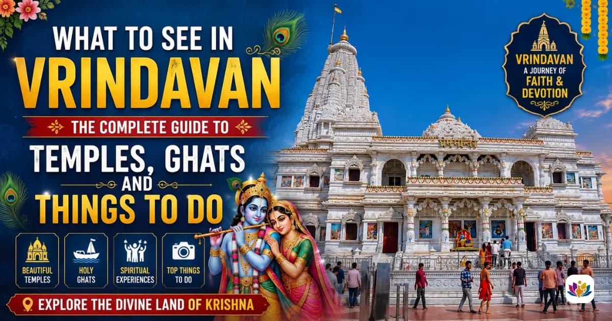 What to See in Vrindavan: The Complete Guide to Temples, Ghats and Things to Do — Mathura Vrindavan — Experience My India
