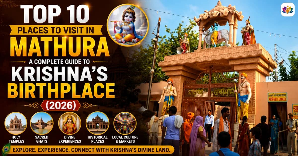 Top 10 Places to Visit in Mathura: A Complete Guide to Krishna's Birthplace (2026)