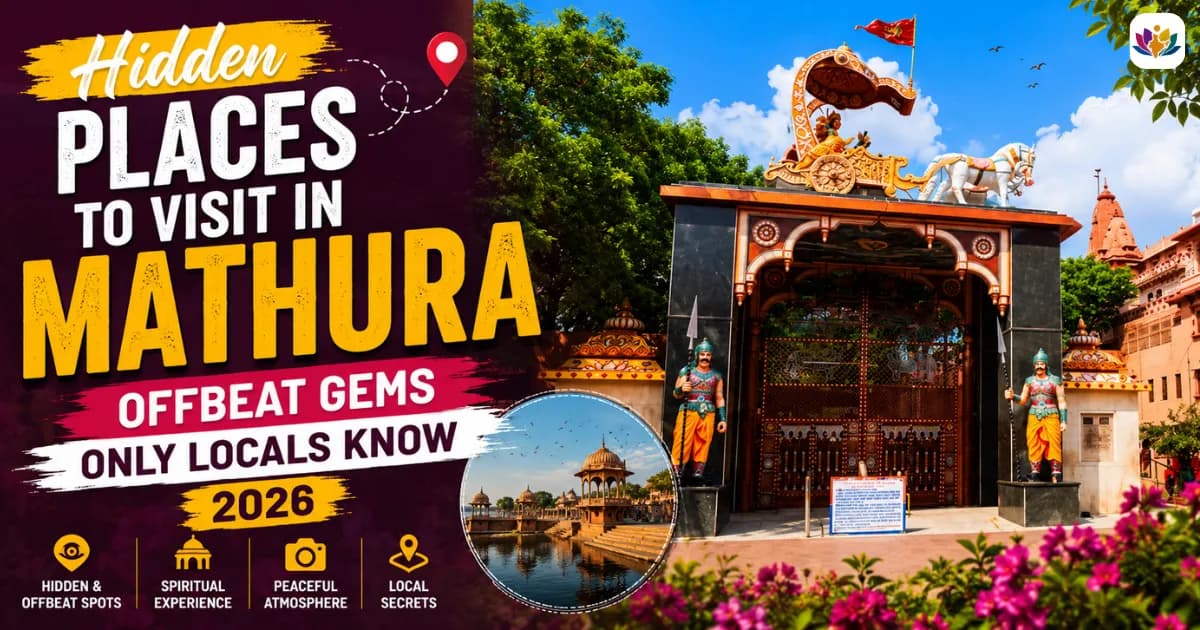 Hidden Places to Visit in Mathura: Offbeat Gems Only Locals Know (2026)
