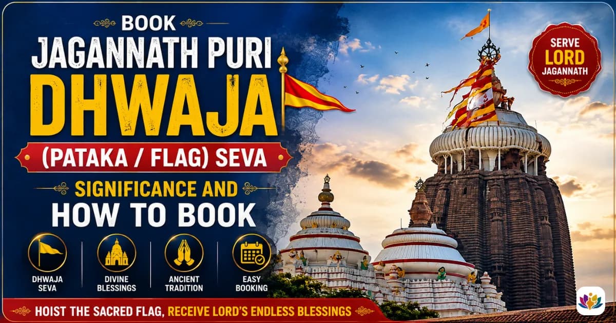 Book Jagannath Puri Dhwaja (Pataka / Flag) Seva: Significance and How to Book