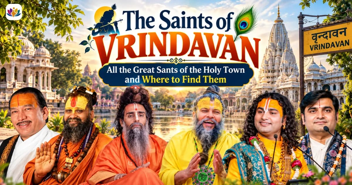 The Saints of Vrindavan: All the Great Sants of the Holy Town and Where to Find Them