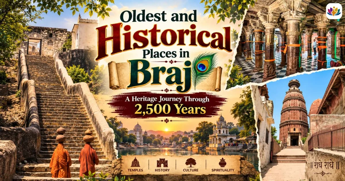 Oldest and Historical Places in Braj: A Heritage Journey Through 2,500 Years