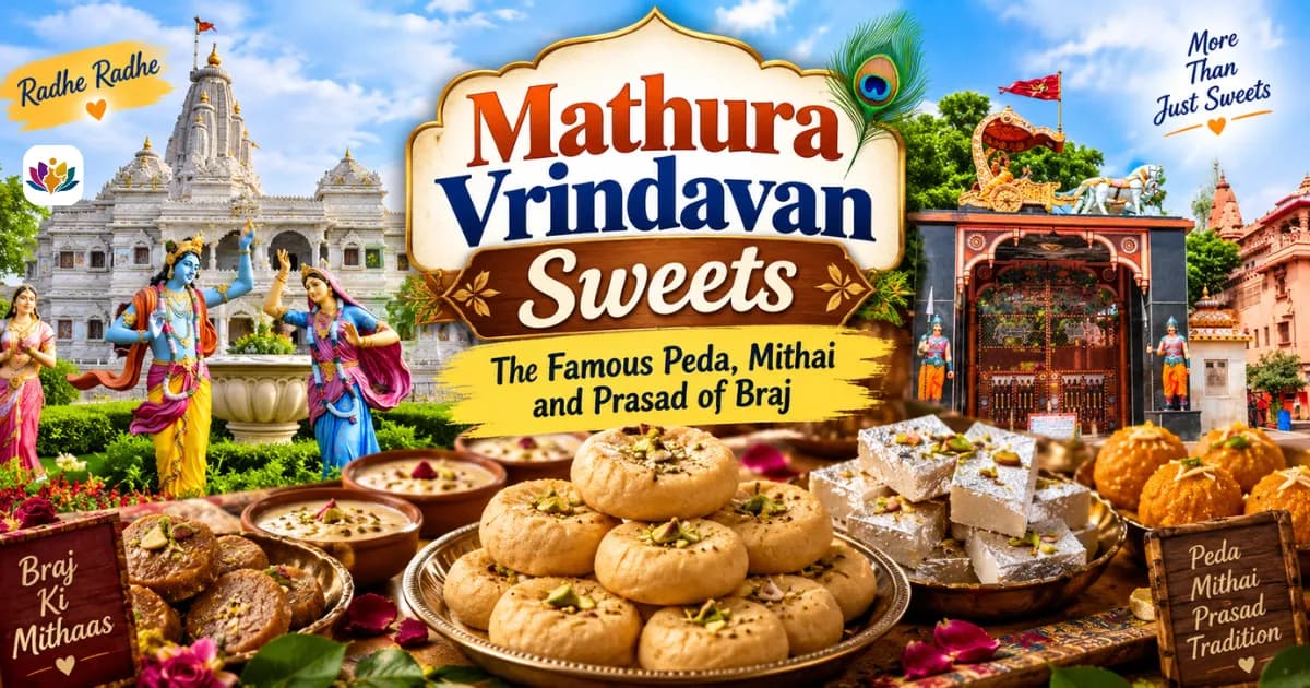 Mathura Vrindavan Sweets: The Famous Peda, Mithai and Prasad of Braj