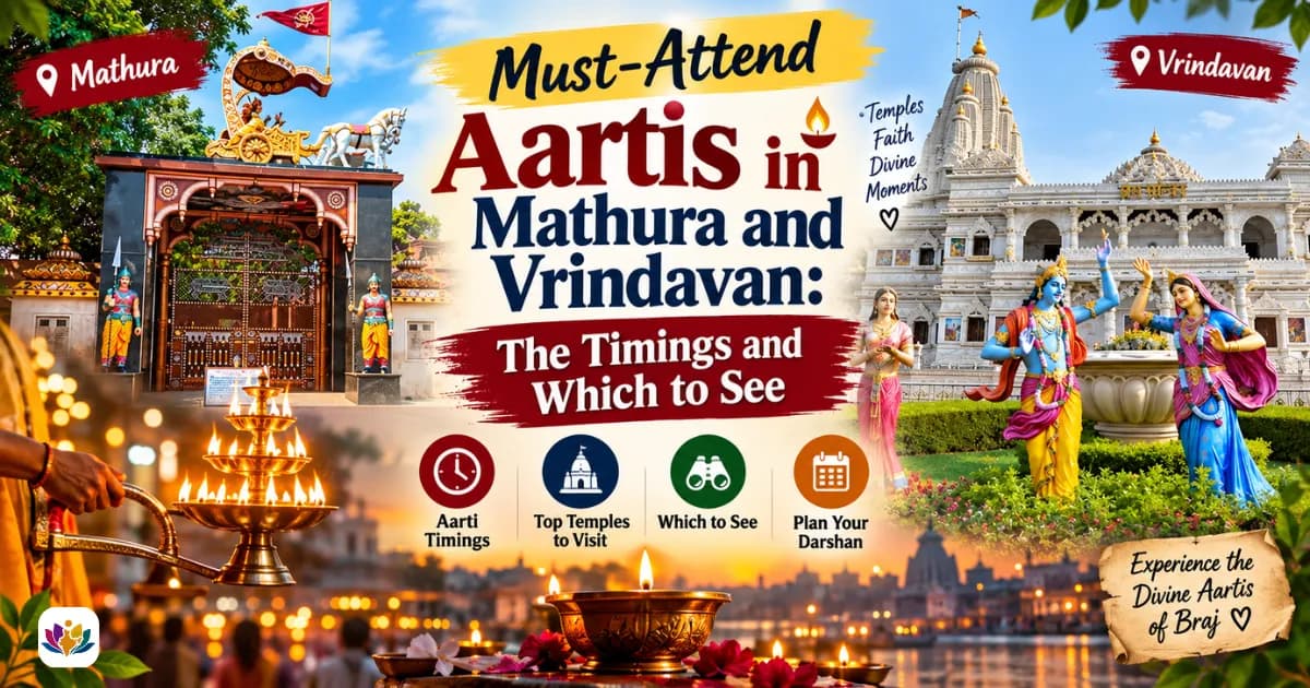 Must-Attend Aartis in Mathura and Vrindavan: The Timings and Which to See