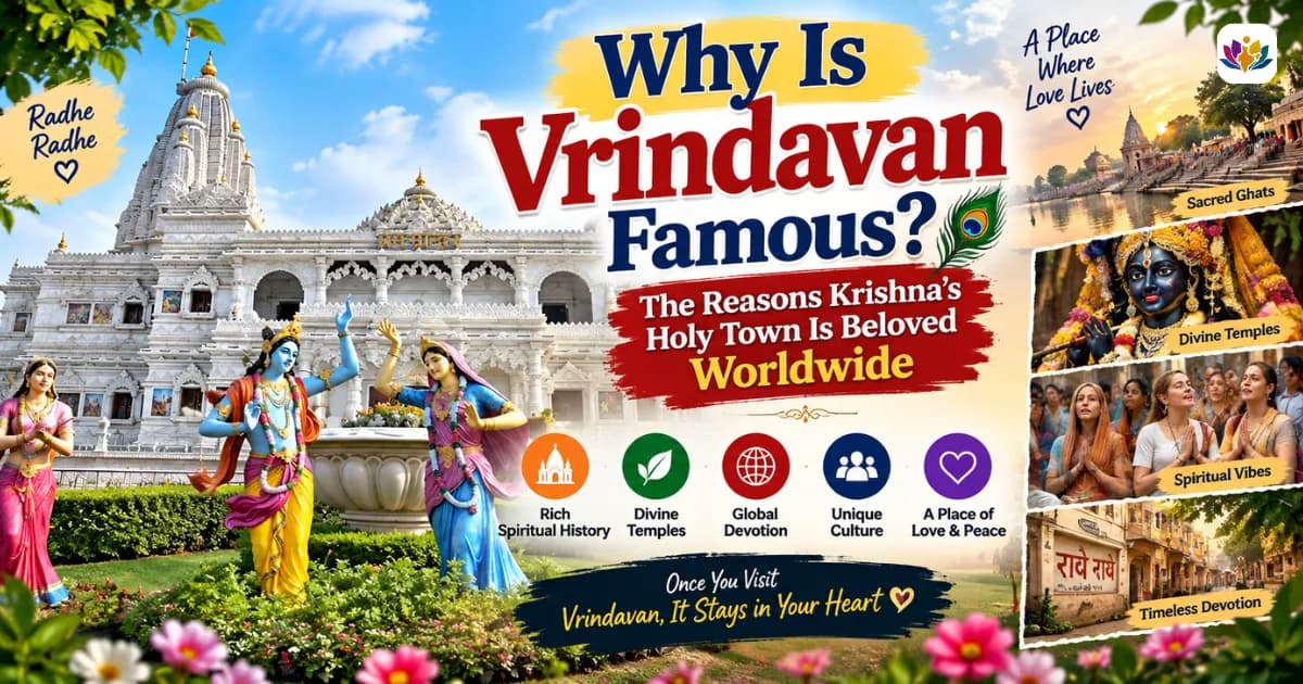 Why Is Vrindavan Famous? The Reasons Krishna's Holy Town Is Beloved Worldwide
