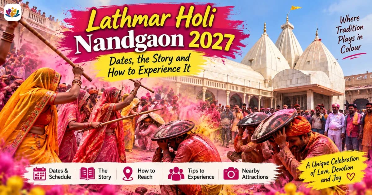 Lathmar Holi Nandgaon 2027: Dates, the Story and How to Experience It — Mathura Vrindavan — Experience My India
