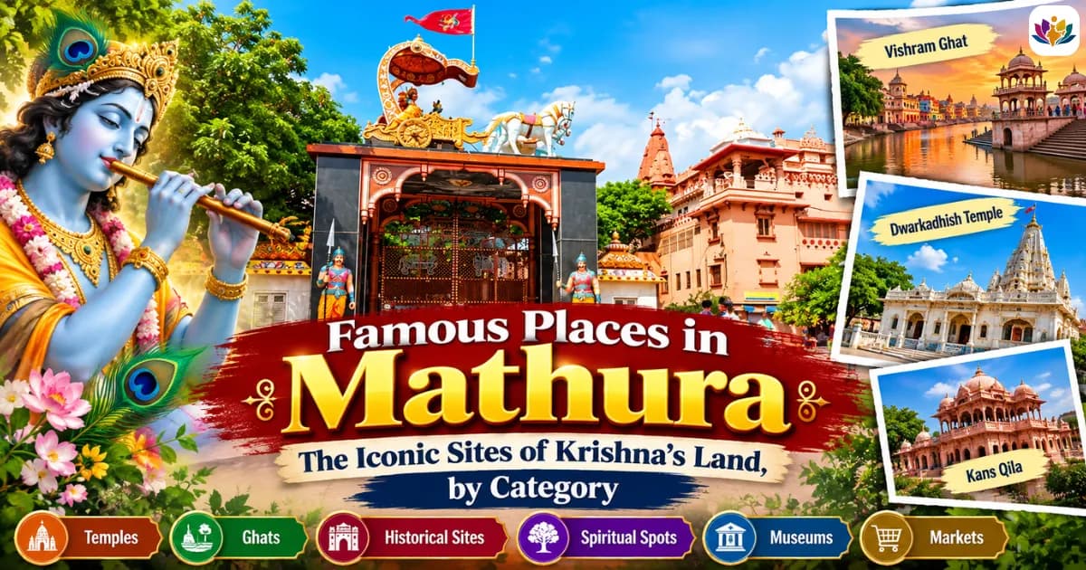 Famous Places in Mathura: The Iconic Sites of Krishna's Land, by Category