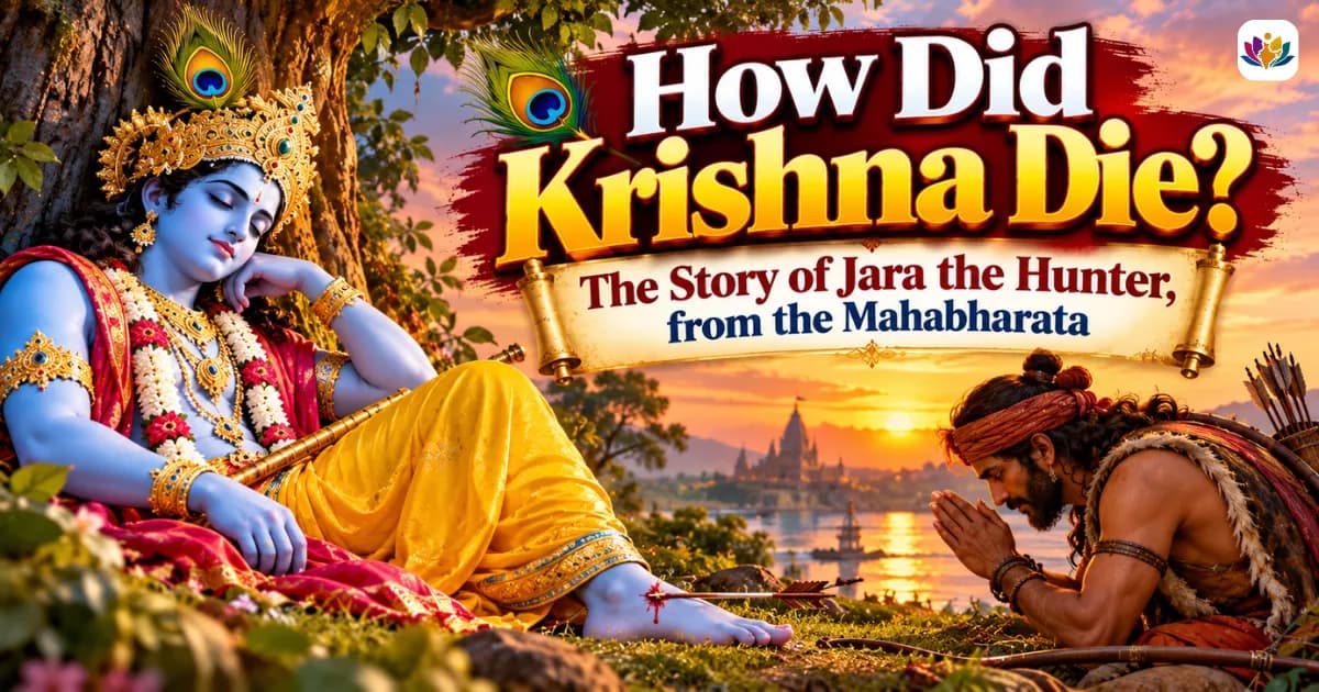 How Did Krishna Die? The Story of Jara the Hunter, from the Mahabharata — Mathura Vrindavan — Experience My India