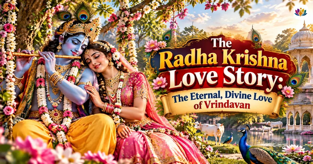 The Radha Krishna Love Story: The Eternal, Divine Love of Vrindavan — Mathura Vrindavan — Experience My India
