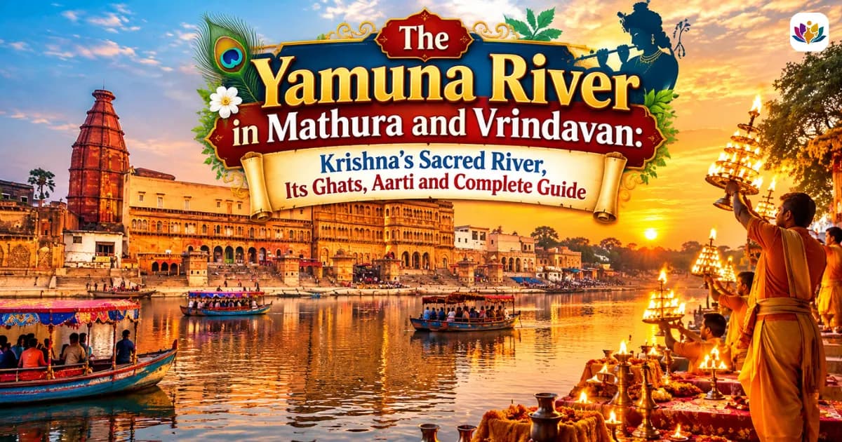 The Yamuna River in Mathura and Vrindavan: Krishna's Sacred River, Its Ghats, Aarti and Complete Guide — Mathura Vrindavan — Experience My India