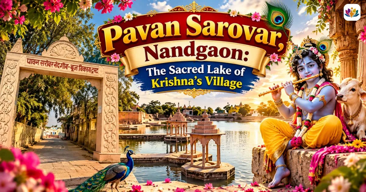 Pavan Sarovar, Nandgaon: The Sacred Lake of Krishna's Village