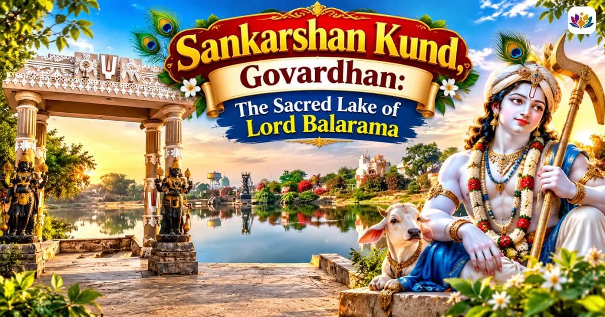 Sankarshan Kund, Govardhan: The Sacred Lake of Lord Balarama