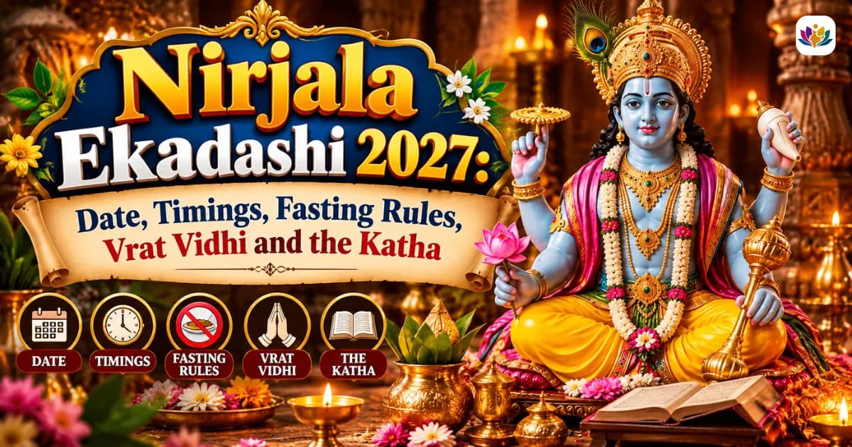 Nirjala Ekadashi 2027: Date, Timings, Fasting Rules, Vrat Vidhi and the Katha