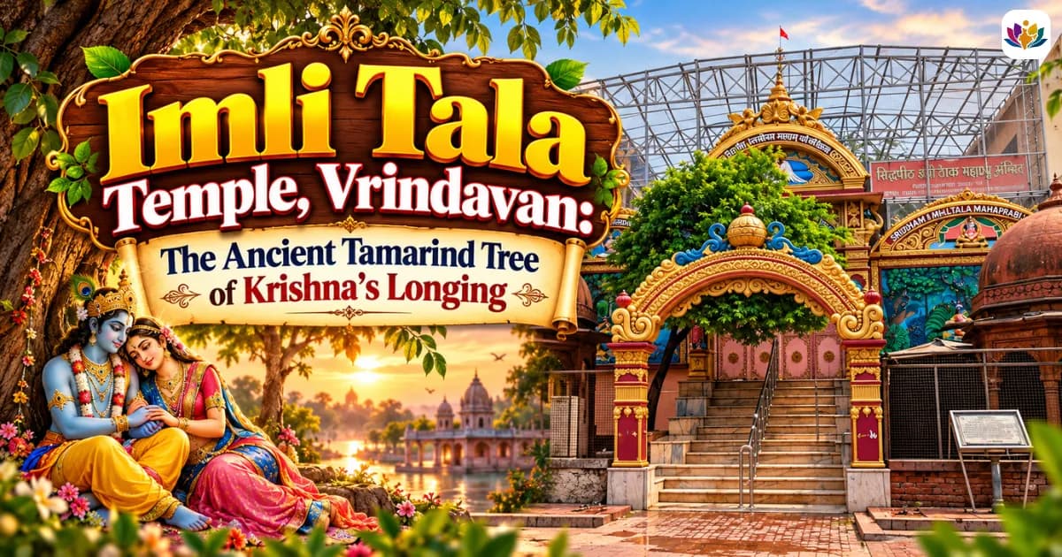 Imli Tala Temple, Vrindavan: The Ancient Tamarind Tree of Krishna's Longing