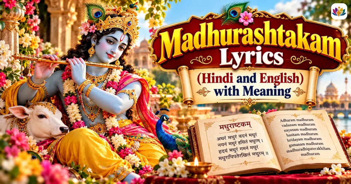 Madhurashtakam Lyrics (Hindi and English) with Meaning