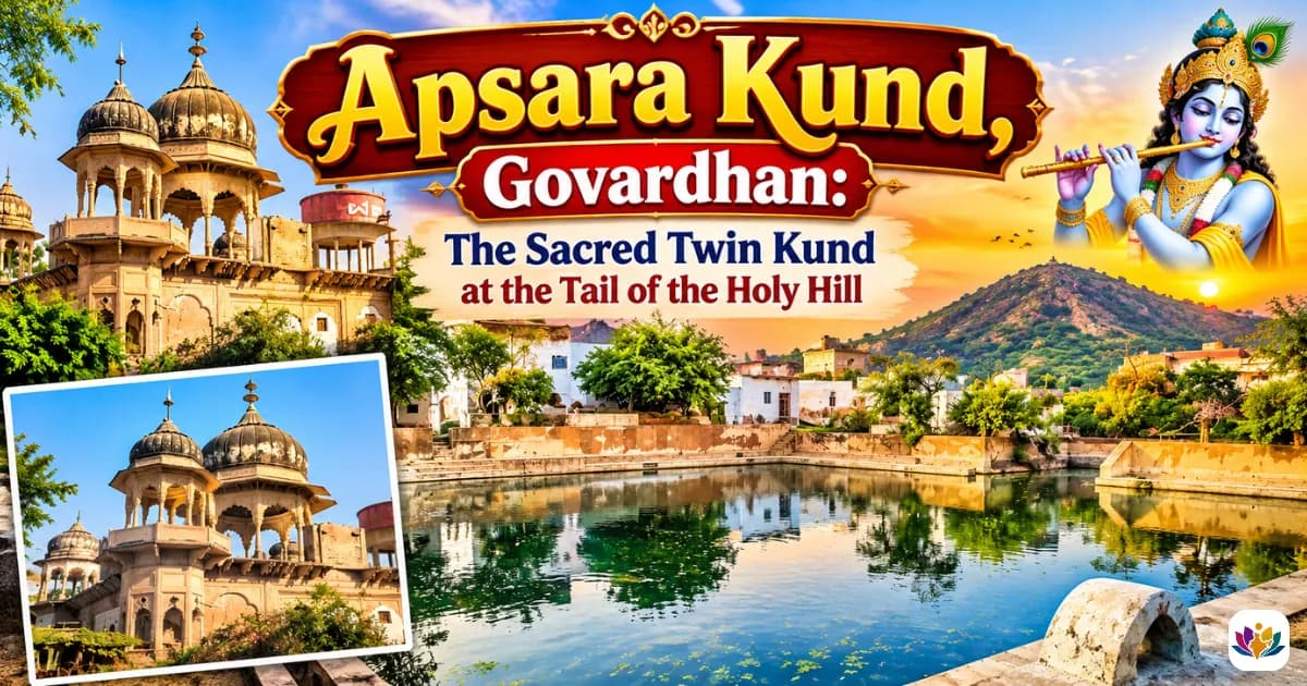 Apsara Kund, Govardhan: The Sacred Twin Kund at the Tail of the Holy Hill