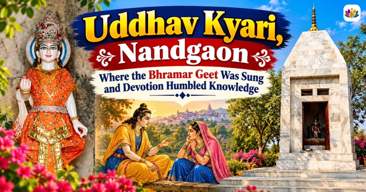 Uddhav Kyari, Nandgaon: Where the Bhramar Geet Was Sung and Devotion Humbled Knowledge — Mathura Vrindavan — Experience My India