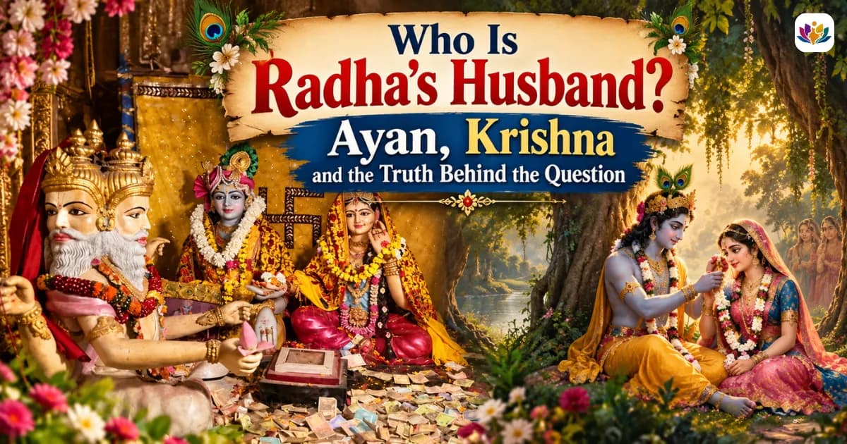 Who Is Radha's Husband? Ayan, Krishna and the Truth Behind the Question — Mathura Vrindavan — Experience My India